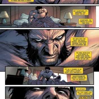 Interior preview page from WOLVERINE #21 DAN PANOSIAN COVER