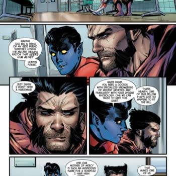 Interior preview page from WOLVERINE #22 DAN PANOSIAN COVER