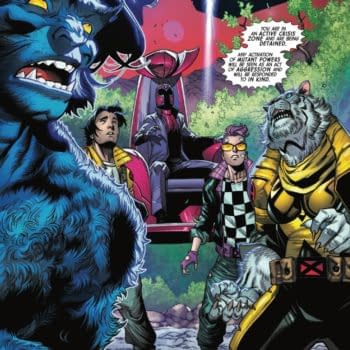 Interior preview page from X-MEN #32 TONY DANIEL COVER