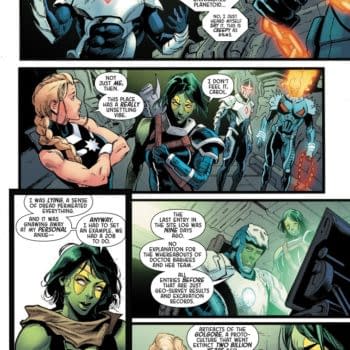 Interior preview page from IMPERIAL GUARDIANS #4 SEAN IZAAKSE COVER
