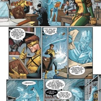 Interior preview page from X-MEN UNITED #4 STEFANO CASELLI COVER