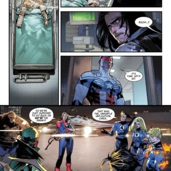 Interior preview page from AVENGERS: ARMAGEDDON #1 DIKE RUAN COVER
