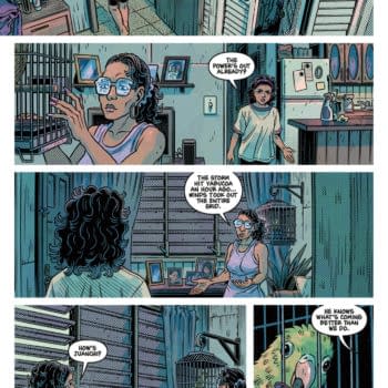 Interior preview page from BEAST OF BORIKEN #1 DANIEL IRIZARRI COVER