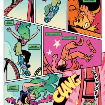 Interior preview page from SKATE ALI #1 NATACHA BUSTOS COVER