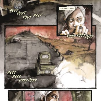 Interior preview page from HELLBOY AND THE B.P.R.D.: THE MONSTER OF NIVOLA DANIELE SERRA COVER