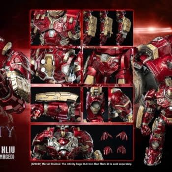New DLX Iron Man Hulkbuster (Battle Damaged) Arrives from threezero