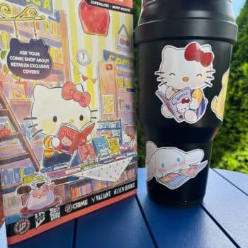 Comic Shops Must Look At Hello Kitty: Hello World #1 Variant Stickers
