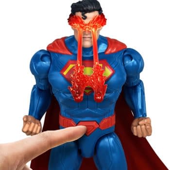 Superman Brings The Heat Vision with New Light-Up Mattel Figure