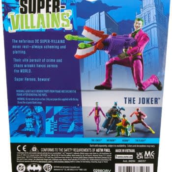 Joker Creates Chaos with New DC Comics 6.5” Figure from Mattel