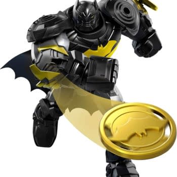 Armored Batman Brings the Pain New DC Comics Light-Up Mattel Figure