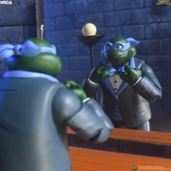 NECA Unveils New Teenage Mutant Ninja Turtles Tuxedo Leonardo
