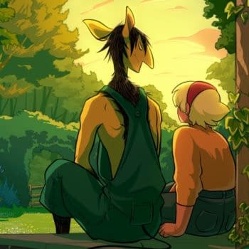 Romantic Cozy Fantasy Graphic Novel Debut, Lemon Green by Shaz Mohseni