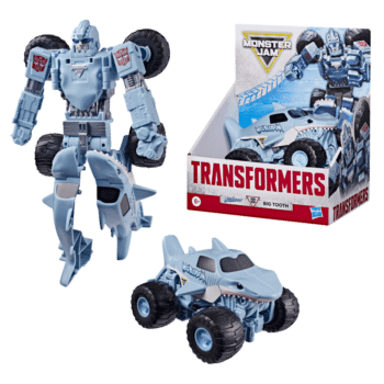 Monster Jam’s Megalodon Joins Hasbro New Transformers Collab Series