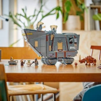 New LEGO Star Wars The Mandalorian Offworld Sandcrawler Set Debuts
