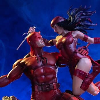 Daredevil and Elektra Team Up with New Iron Studios 1/10 Statue