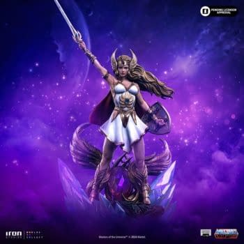 She-Ra is Unleashed with Iron Studios Masters of the Universe Statue