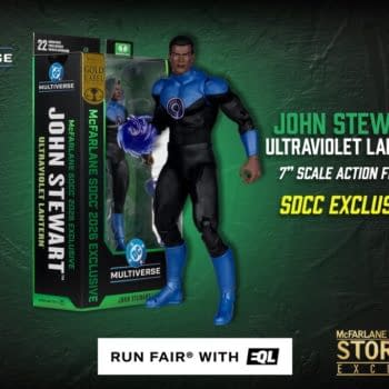 Ultraviolet Lantern John Stewart Joins McFarlane Toys SDCC Exclusive