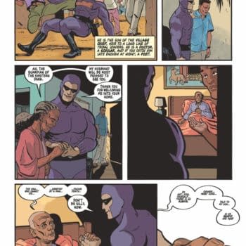 Interior preview page from The Phantom Vol. 1