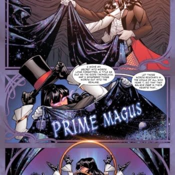 Interior preview page from Zatanna #4