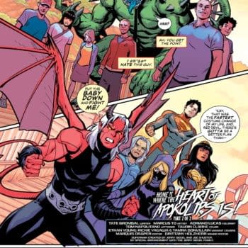 Interior preview page from New Titans #37