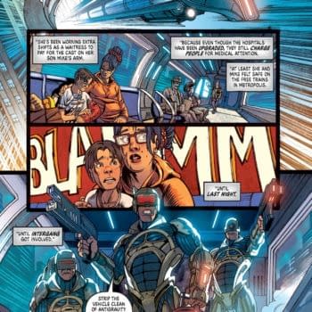 Interior preview page from Superman: Father of Tomorrow #3