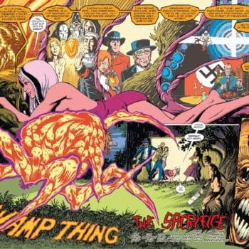 Interior preview page from Swamp Thing 1989 #4