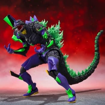 Godzilla Awakens with New Evangelion S.H. Figuarts Type-01 "G"