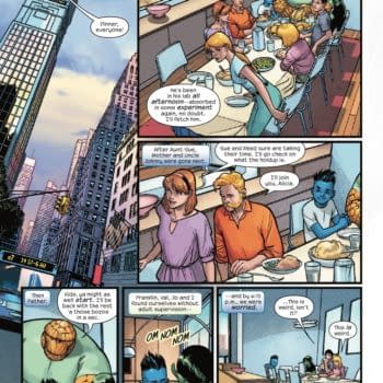 Interior preview page from FANTASTIC FOUR #14 HUMBERTO RAMOS COVER