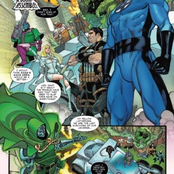 Interior preview page from GODZILLA CONQUERS THE MULTIVERSE #1 DAVID MARQUEZ COVER