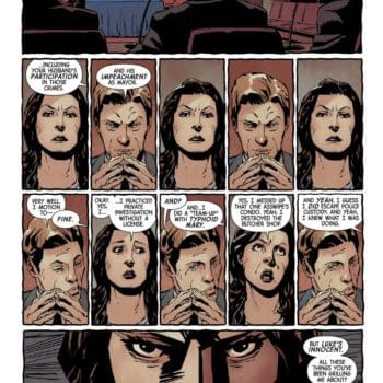 Interior preview page from ALIAS: RED BAND #5 DAVID MACK COVER