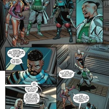Interior preview page from ALIEN: KING KILLER #4 DAVID YARDIN COVER