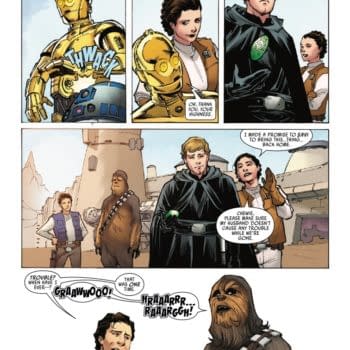 Interior preview page from STAR WARS: GALAXY’S EDGE – ECHOES OF THE EMPIRE #4 PHIL NOTO COVER
