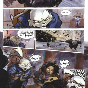 Interior preview page from USAGI YOJIMBO: KAITō '84 #5 JARED CULLUM COVER