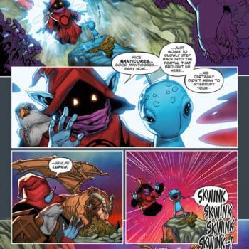Interior preview page from HE-MAN AND THE MASTERS OF THE UNIVERSE: THE WINGS OF FATE #2 WILL SLINEY COVER