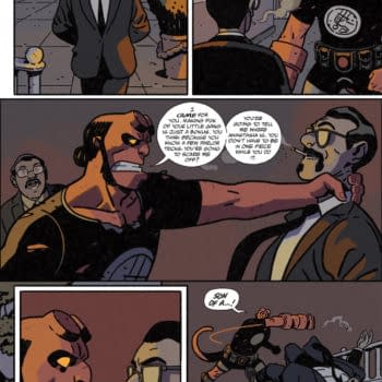 Interior preview page from HELLBOY IN LOVE: OBSIDIAN #2 ALEX NIETO COVER