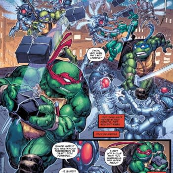 Interior preview page from TEENAGE MUTANT NINJA TURTLES #20 FREDDIE E. WILLIAMS II COVER