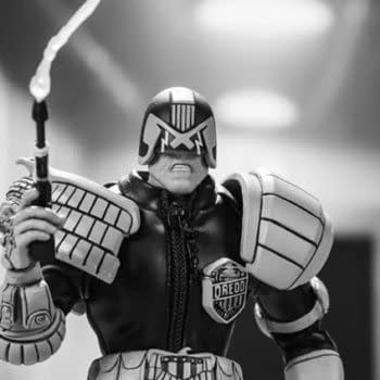 Judge Dredd Returns with New Black & White Hiya Toys Figure