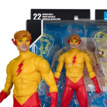Race Into Action with New DC Comics Kid Flash DC Multiverse Figure