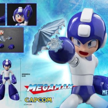 Threezero Unveils New Mega Man MDLX Figure with the Ice Slasher Suit