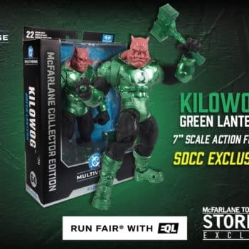 Exclusive DC Comics Green Lantern Kilowag Arrives from McFarlane