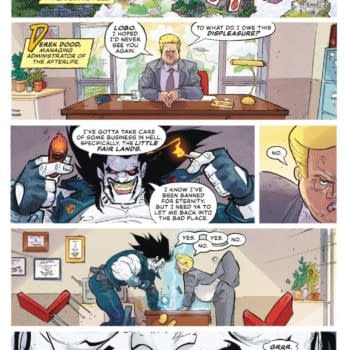 Interior preview page from Lobo #6