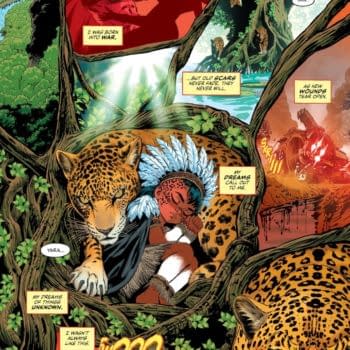Interior preview page from New Titans #38