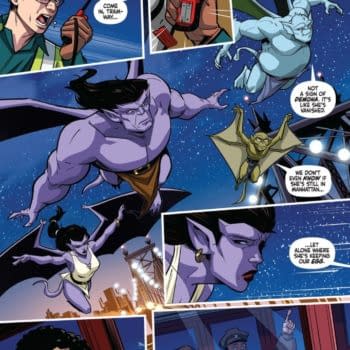 Interior preview page from Gargoyles #1