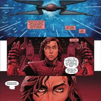 Interior preview page from STAR WARS: THE FALL OF KYLO REN #1 PHIL NOTO COVER