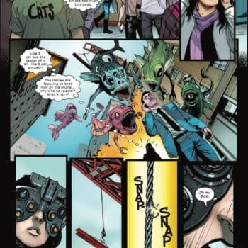 Interior preview page from ULTIMATE IMPACT: REBORN #4 LEINIL YU COVER