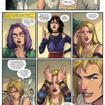 Interior preview page from WHAT IF…? RUNAWAYS #1 LUCAS WERNECK COVER