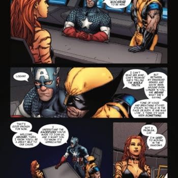 Interior preview page from CIVIL WAR: UNMASKED #4 GEOFF SHAW COVER