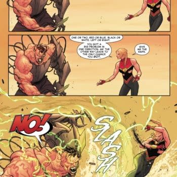Interior preview page from CAPTAIN MARVEL: DARK PAST #5 LUCAS WERNECK COVER