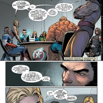 Interior preview page from AVENGERS: ARMAGEDDON #3 UNASSIGNED COVER