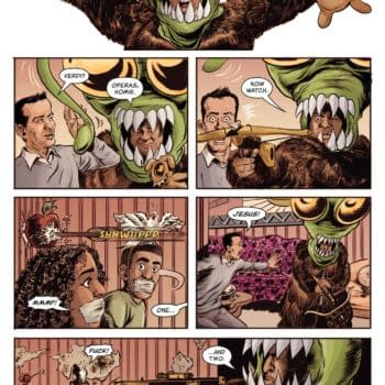 Interior preview page from AMERICAN CAPER #10 TYLER BOSS COVER